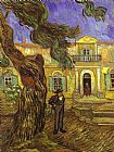 Tree and Man by Vincent van Gogh